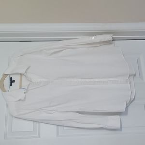 Lane Bryant White Button Down